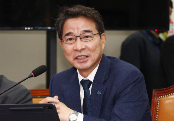 송순호 더불어민주당 최고위원이 2024년 9월 20일 오전 서울 여의도 국회에서 열린 최고위원회의에서 인사말을 하고 있다. 뉴스1