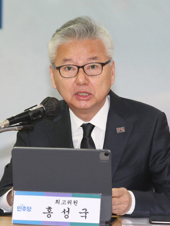 홍성국 더불어민주당 최고위원. 동아DB
