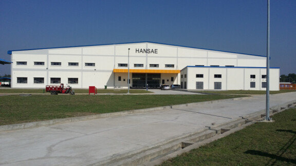 한세실업 미얀마 공장. [한세실업 제공]