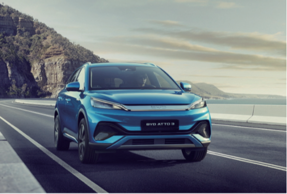 중국 비야디(BYD)가 출시한 전기차 ‘아토3’. 최근 국내시장에서 좋은 반응을 얻고 있다. BYD 제공
