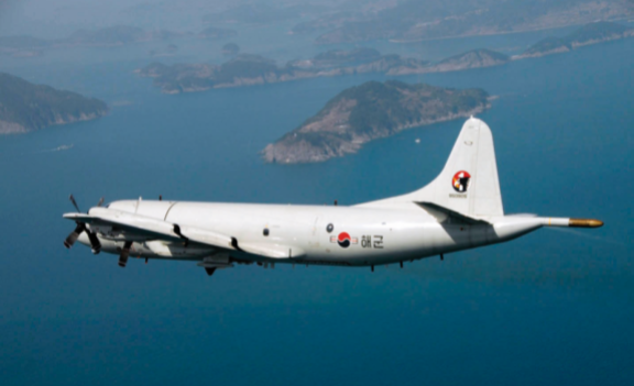 한국 해군 P-3C 해상초계기. 해군 제공