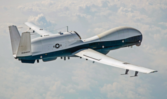 미국 해군 MQ-4C 트리톤 무인 해상초계기. 미국 해군 제공