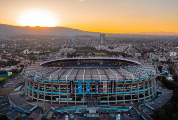 2026 FIFA 북중미월드컵 개막식이 열리는 멕시코 멕시코시티 에스타디오 아스테카. GETTYIMAGES