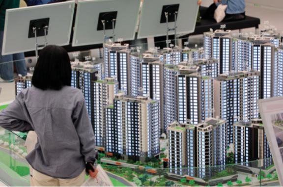 서울 시내의 한 견본주택. 뉴스1