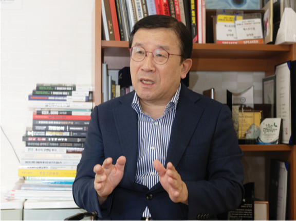 남석관 베스트인컴 회장. 지호영 기자