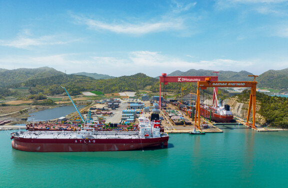 대한조선 해남사업장. 대한조선 제공