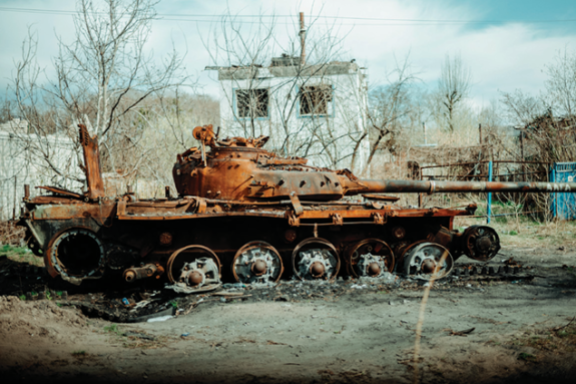 러시아군 BTR-80 장갑차. 북한은 이 장갑차의 파생 모델을 러시아에 보낼 것으로 보인다. GETTYIMAGES 