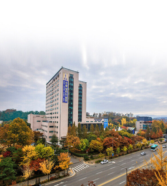 강동경희대병원 전경.