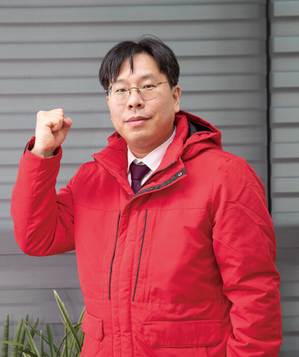 인천 서구갑에 출마한 박상수 변호사. [지호영 기자]