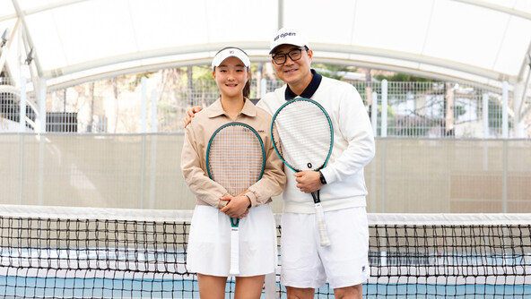 “로저 페더러도 칭찬한 슬라이스, 아빠 랭킹 넘어서는 선수 되고 싶어요”