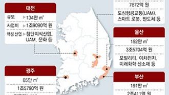 부산 ‘로봇’ 광주 ‘AI’… 5개 광역시 ‘판교형 테크노밸리’로