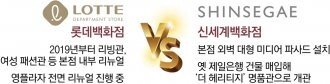 “부활 상권 잡아라” 롯데-신세계 ‘2차 명동 대전’