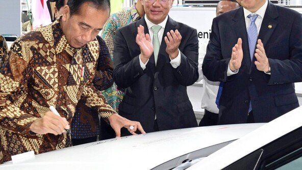 현대차, LG와 합작 印尼 배터리셀 공장 준공… 亞 수출 가속페달