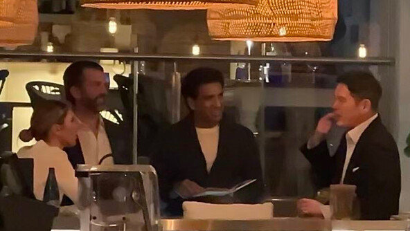 정용진, 트럼프 주니어와 스페인서 포착…동석한 기업인 누구?