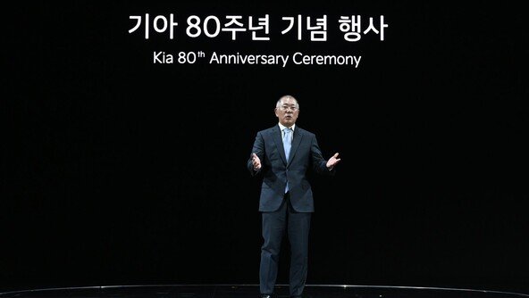 정의선 앞에서 ‘굴욕史’ 공개한 기아… “실패까지 기록해 100년 도전”