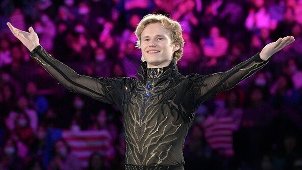 ‘쿼드갓’ 말리닌, 프리스케이팅 사상 첫 모든 점프 4회전으로 성공