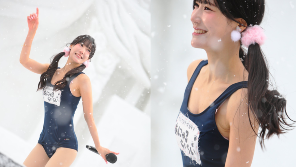 “아이돌 학대” 日 삿포로 눈축제 수영복 공연 논란