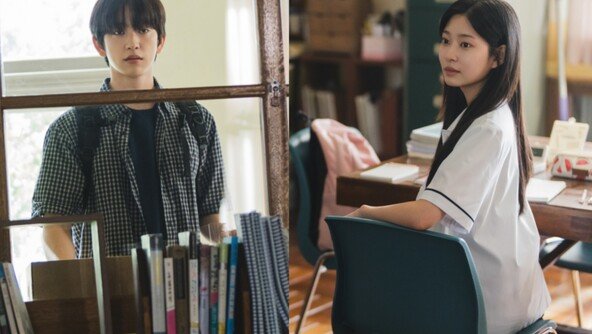첫방 ‘샤이닝’ 박진영♥김민주, 눈 맞춤 첫 만남 포착
