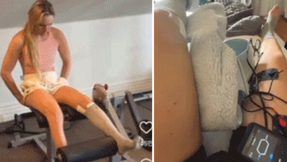 다리 잃을 뻔한 린지 본 “하루하루 버텨”…근황 공개(영상)