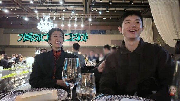 ‘김구라 아들’ 그리, 열애 고백…남창희 결혼식에 동반 참석