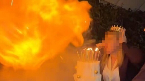 생일 케이크 놓고 ‘불쇼 챌린지’…치명적 화상 잇따라