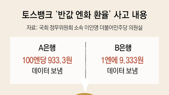 [단독]토뱅 ‘환전 사고’ 뒤엔… 곱하기 빼먹고, ‘이상’ 알림 시스템도 부재
