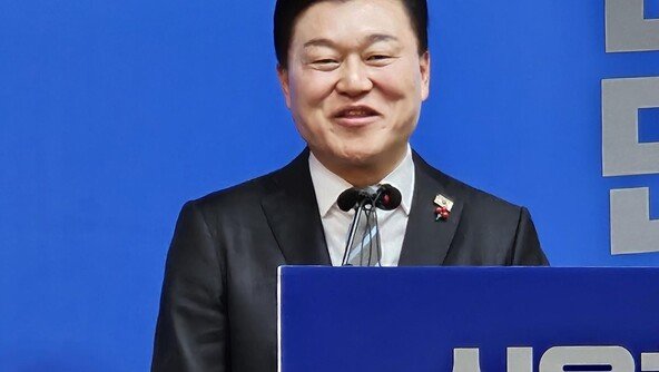 與충북지사 후보에 신용한…“원팀으로 승리”