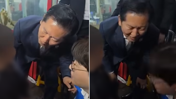 정청래-하정우, 초1 여아에게 “오빠 해봐요”…野 “아동 학대”