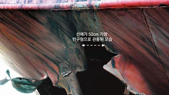 “드론인지 미사일인지 추가 조사 필요… 내부 깊이 7m까지 훼손”