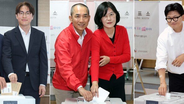 ‘3파전’ 부산 북갑 25.57% vs ‘네거티브’ 평택을 18.39%