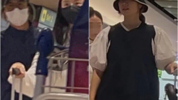 배용준·박수진, 싱가포르서 포착…박신혜·최태준 부부도