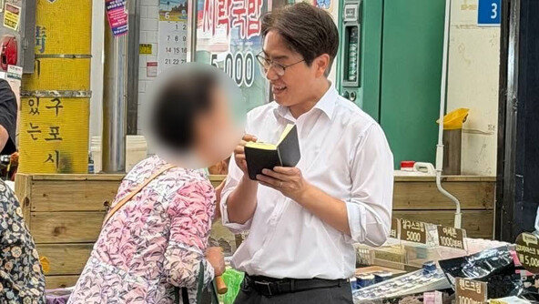 한동훈에 패한 하정우 “수첩 들고 다시 구포시장으로”