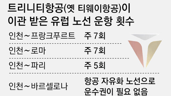 [단독]유럽 가는 ‘하늘길’ 줄어든다