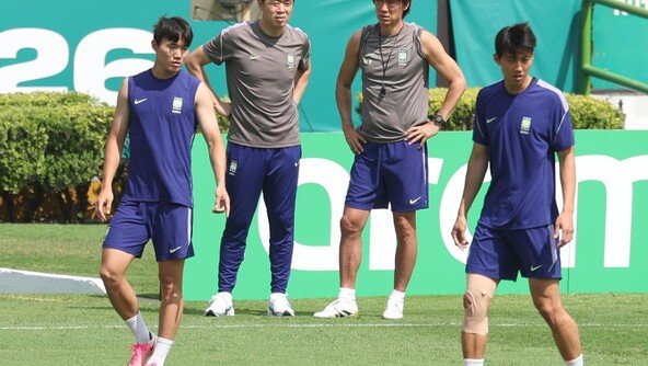 홍명보 “비겨도 된다는 생각 않고 반드시 이길 것”