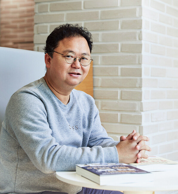 실적 개선주 투자로 성투한 박민수 작가. [홍중식 기자]