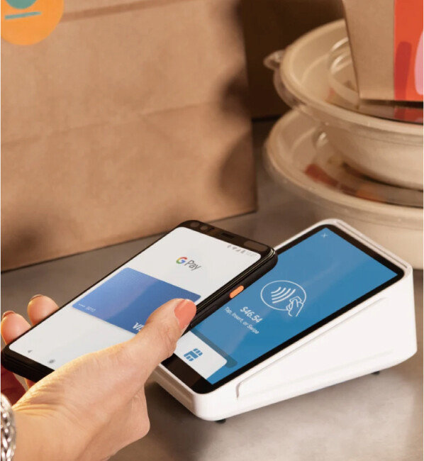 오프라인 매장에서 ‘스퀘어’를 이용해 결제하는 모습. [스퀘어 제공]