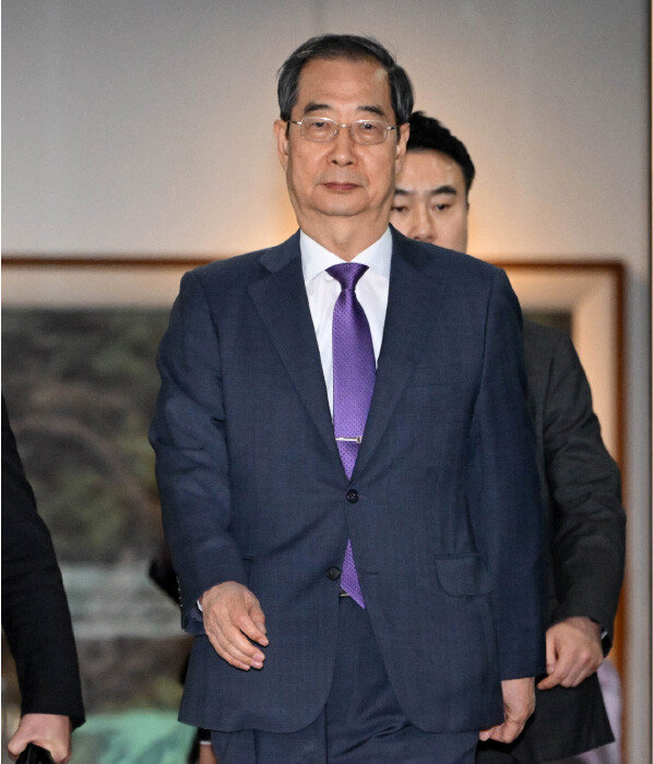 한덕수 국무총리는 2024년 4월 사의를 표명했으나 윤석열 대통령이 사퇴를 반려했다. [동아DB]