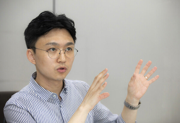 백경훈 청사진 대표. [박해윤 기자]