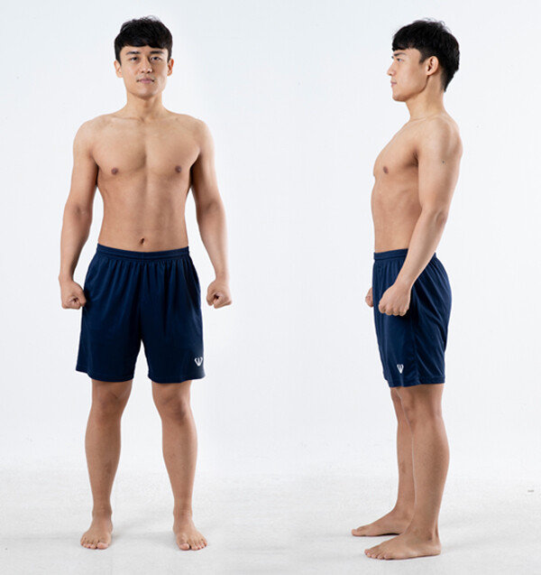 10월 27일 촬영한 이현준 기자의 몸. [지호영 기자]
