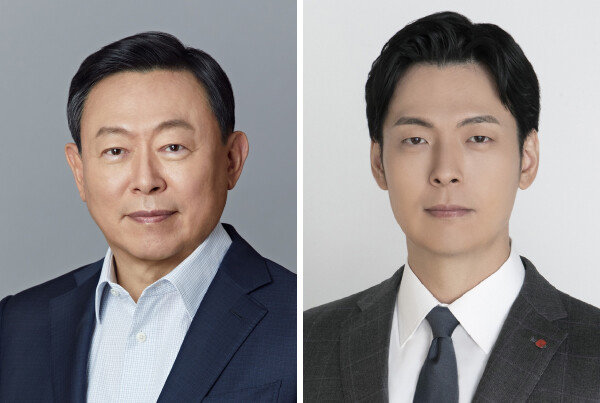 신동빈 롯데그룹 회장(왼쪽). 신유열 롯데지주 미래성장실장. 롯데그룹