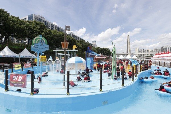 2024년 6월 완공된 대구 신천 물놀이장에 지난해 4만2283명이 방문했다. 대구시청