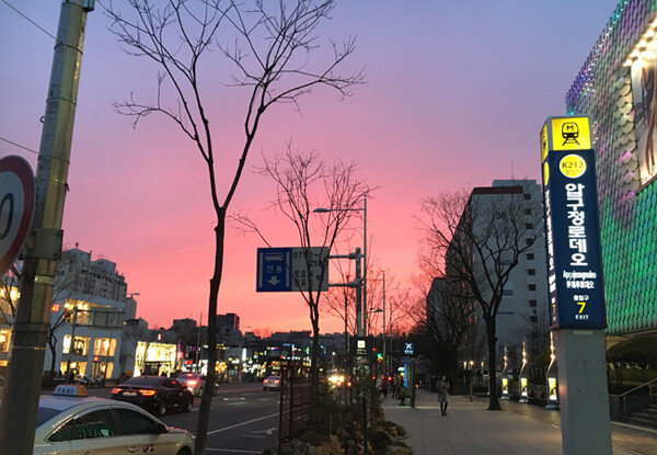 분당선 압구정로데오역 주변. [사진 제공·강남관광정보센터]