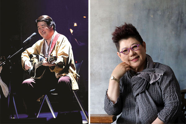 송창식(왼쪽). 양희은. [죠이커뮤니케이션, 전영한 동아일보 기자]