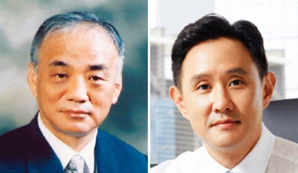장형진 영풍 고문(왼쪽)과 최윤범 고려아연 회장. [영풍 제공, 고려아연 제공]