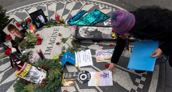 Remember him…  John Lennon 40th Anniversary Memorial