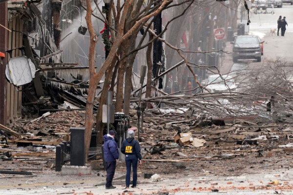 A mysterious vehicle explosion in Nashville, USA…  63-year-old man suspicious of self-destruction