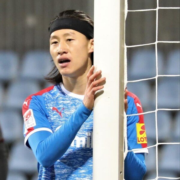 Jaesung Lee, full time…  Holstein Kiel draw 1-1 against Paderborn