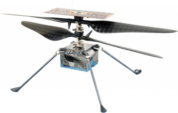 Helicopter flying to Mars…  First off-earth power flight challenge