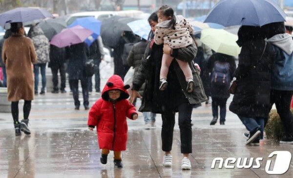 [날씨]On the morning of the 2nd, below-zero tuk…  Gangwon Yeongdong·Gyeongbuk East Coast Rain continues