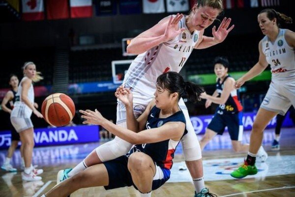 Women’s basketball, which built the ‘world wall’, lost to Belgium by 23 points at the World Cup